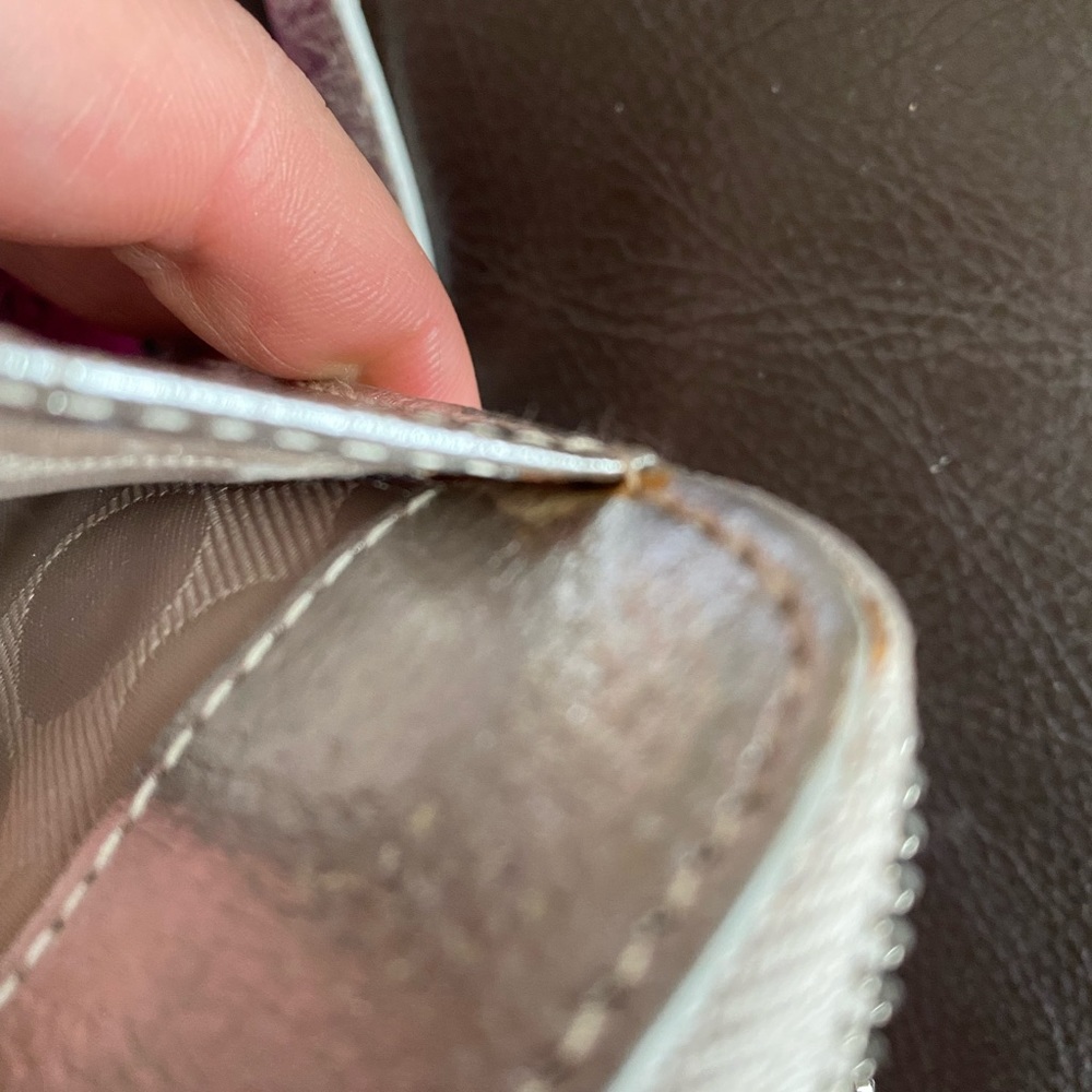 Kate spade tarrytown metallic silver wallet - Picture 13 of 13